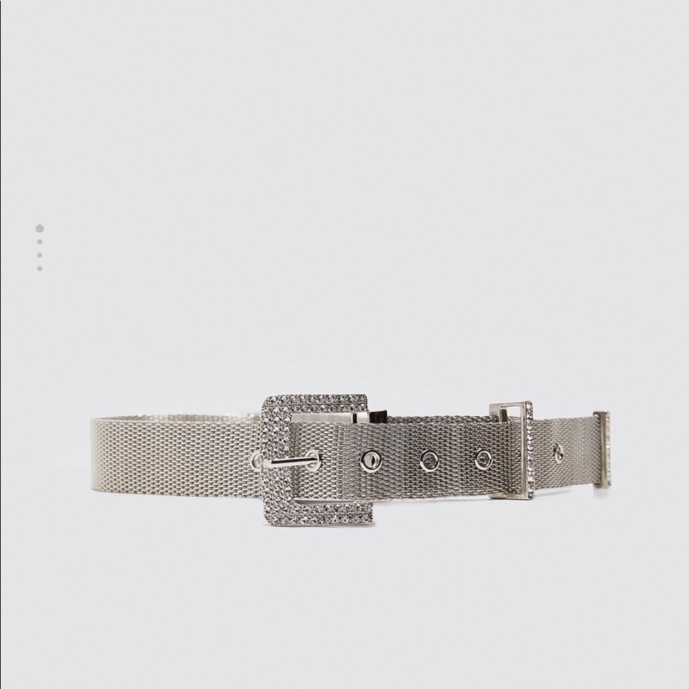 Zara metal jeweled belt bloggers favorite - Picture 4 of 7